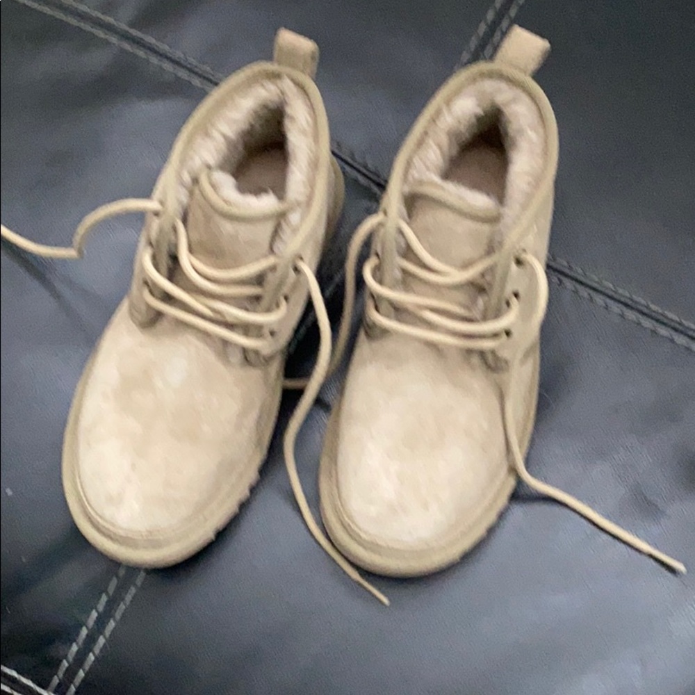 UGG Tan Ankle Boots